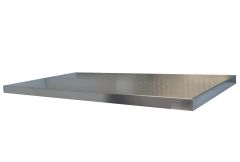 Stainless Steel Island Worktop cover without core. Ideal for fitting over existing island units.