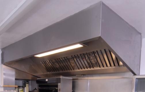 Kitchen Extraction Canopies Custom Size