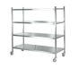 4 Tier Stainless Steel Shelf Rack