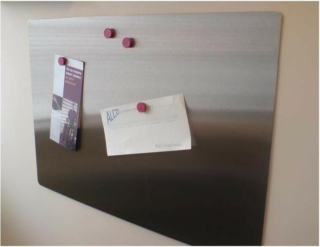 Executive Stainless Steel Noteboard