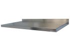 Stainless Steel Worktops with rear upstand and MDF core.